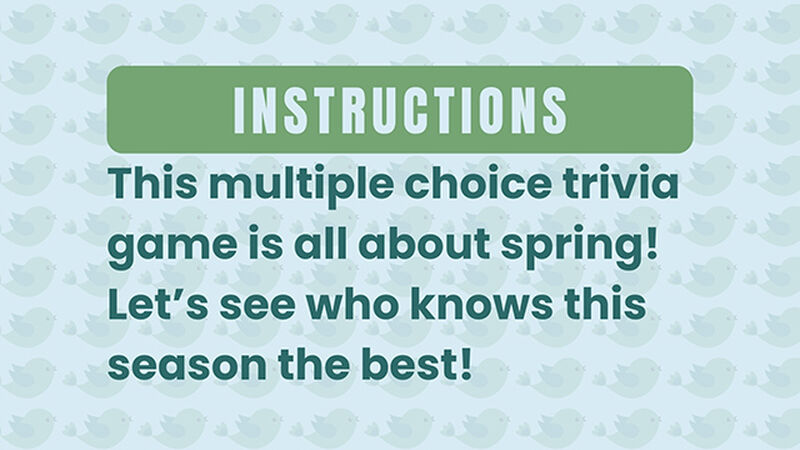 Spring Trivia